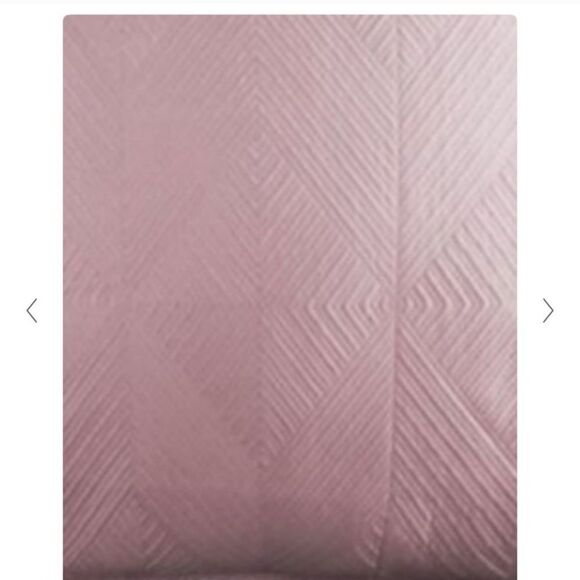 New Wamsutta Euro Sham Bliss Mauve - 2 Shams - Picture 3 of 6